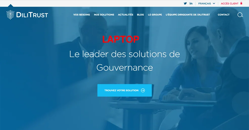Version avant laptop
