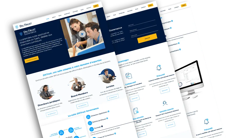 Landing Pages commerciales