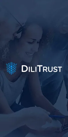 Refonte du site web DiliTrust - visuel principal