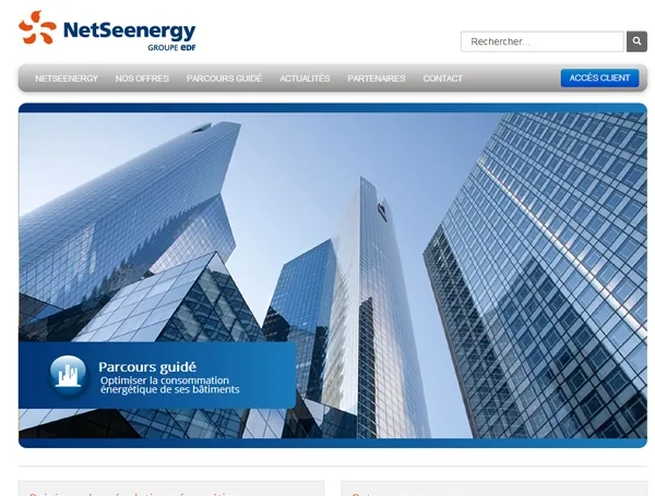 Site Internet EDF - NETSEENERGY