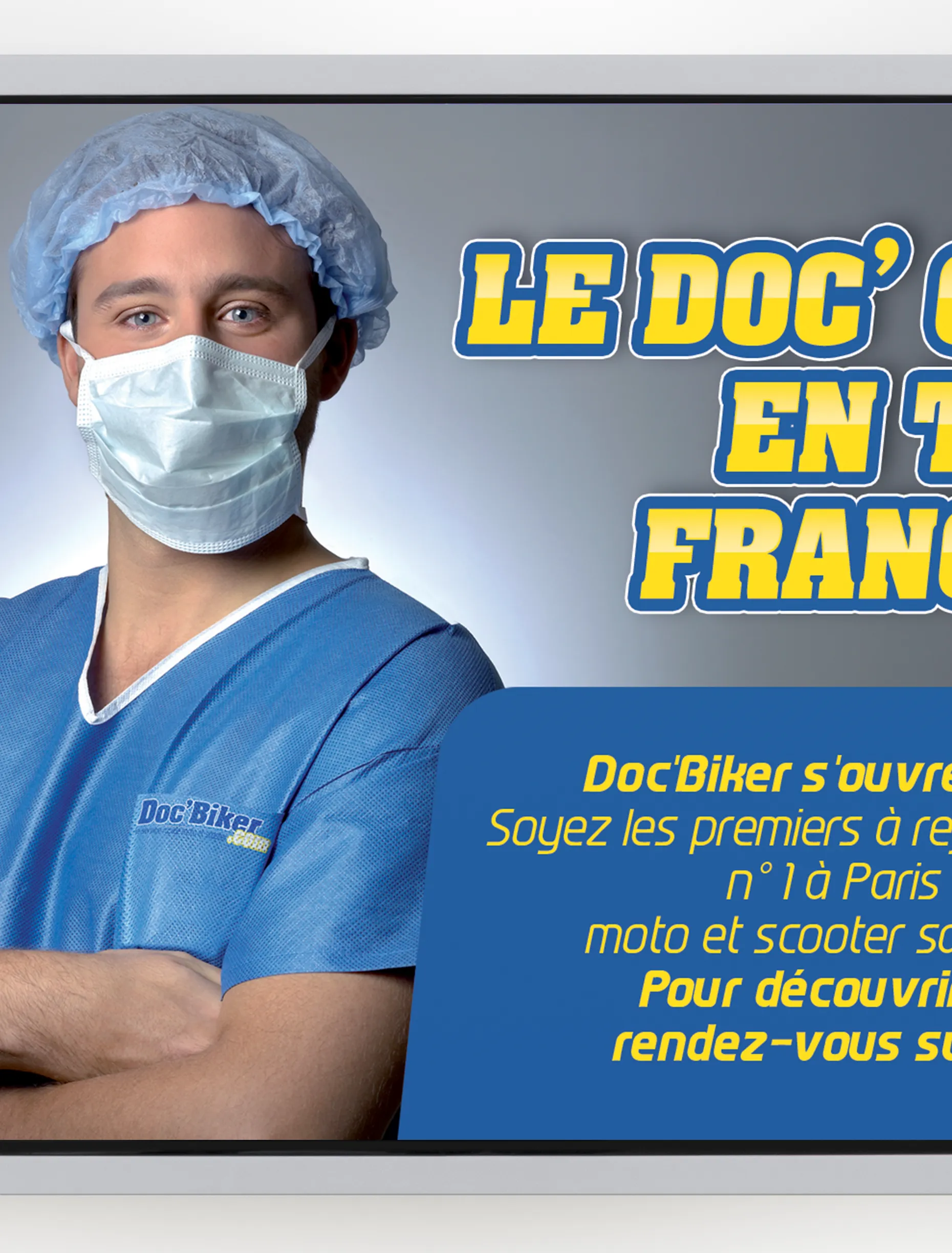 Variante de visuel promotionnel Doc'Biker